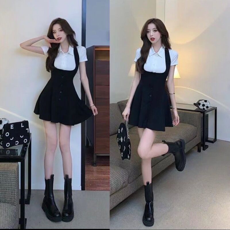 Set áo thun kèm yếm