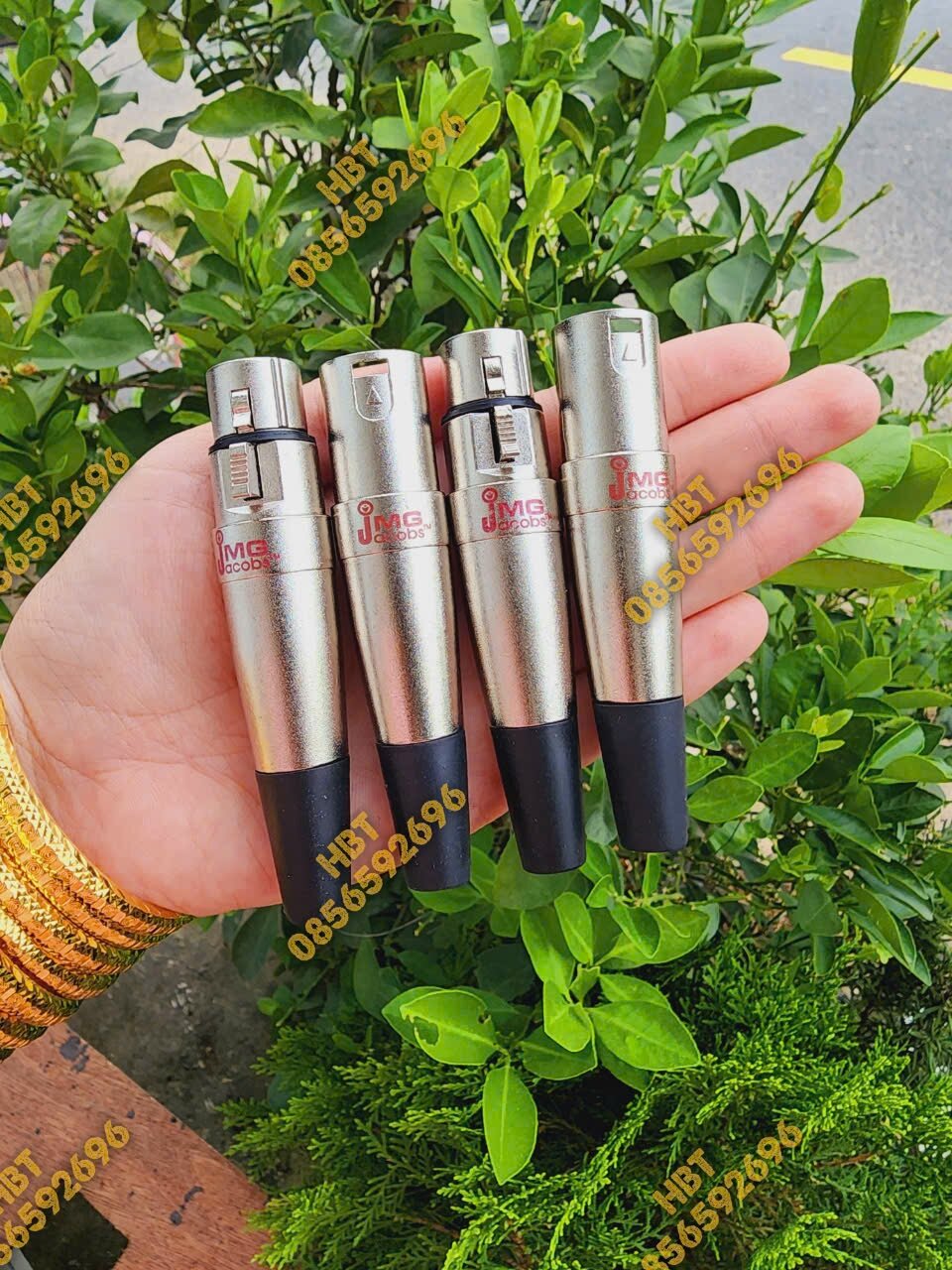jack cắm canon đực cái, bộ 5 đực 5 cái