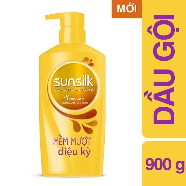 [Hcm]Dầu Gội Đầu Sunsik Vàng / Đen 900Ml