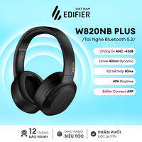 Tai nghe chụp tai Bluetooth 5.0 EDIFIER W820NB / W820NB / WH700NB PLUS | Chống ồn chủ động ANC | Thời lượng pin đến 49 giờ | Bảo Hành 15 Tháng