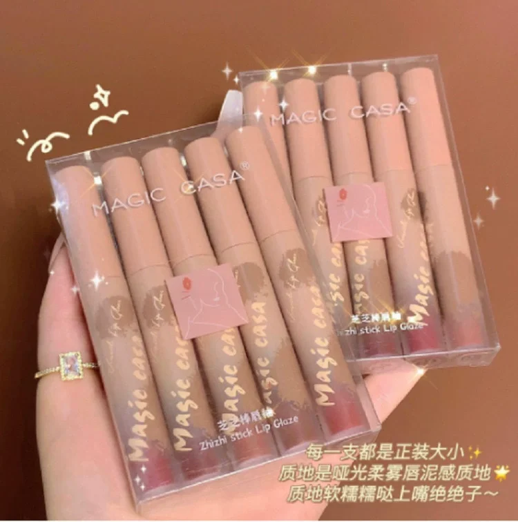 Set 5 cây son kem lì magic casa