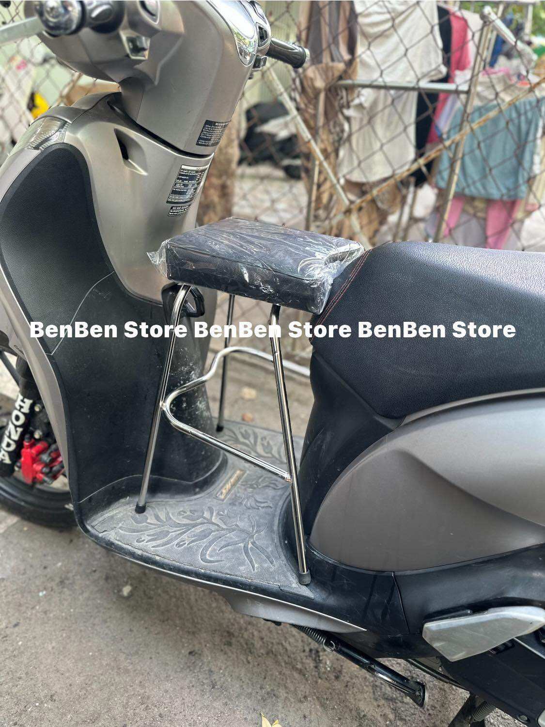 Ghế đôn đi xe máy cho bé xe Sh Mode, Janus, Grande, Vision