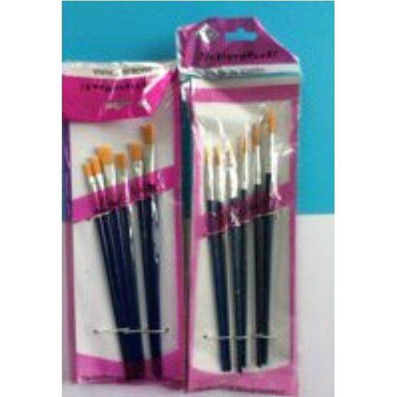 Cọ vẽ màu nước, bút lông to, nhỏ