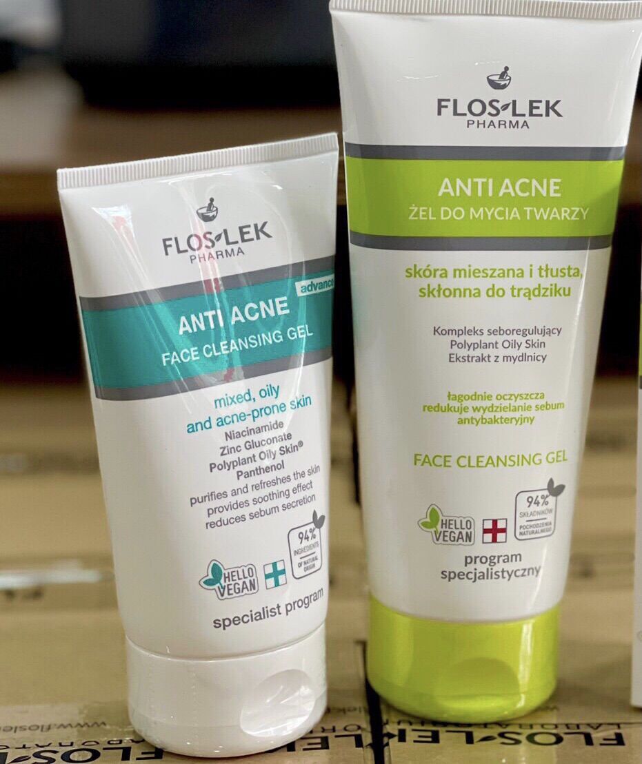 Sữa rửa mặt flokes dành cho da dầu mụn