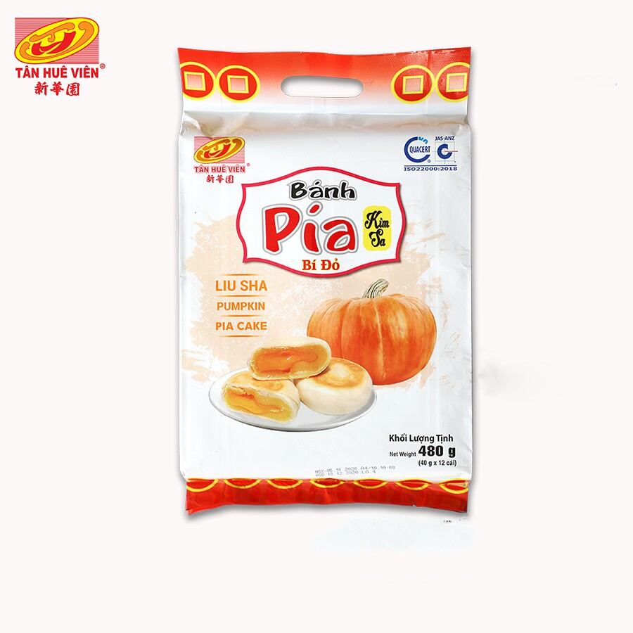 Bánh pía kim sa bí đỏ Tân Huê Viên