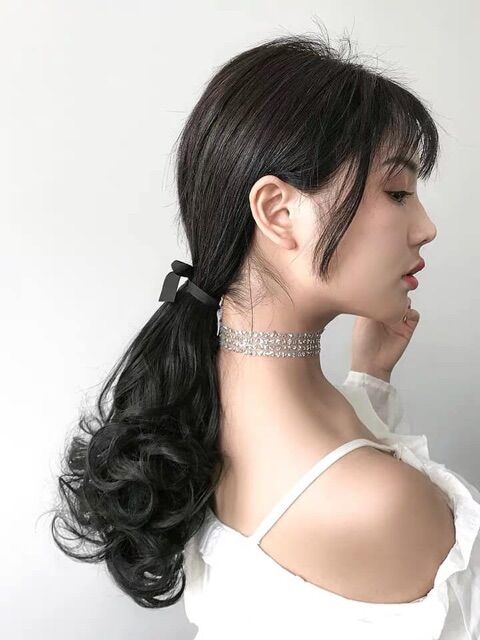 Tóc Cột C25 Ngắn Tóc Giả Cao Cấp