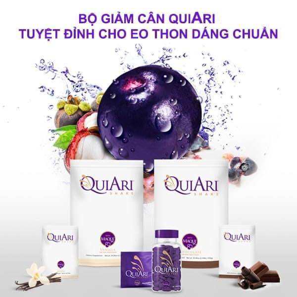 Bộ giảm cân Quiari (Quiari Shake + Quiari Energy)