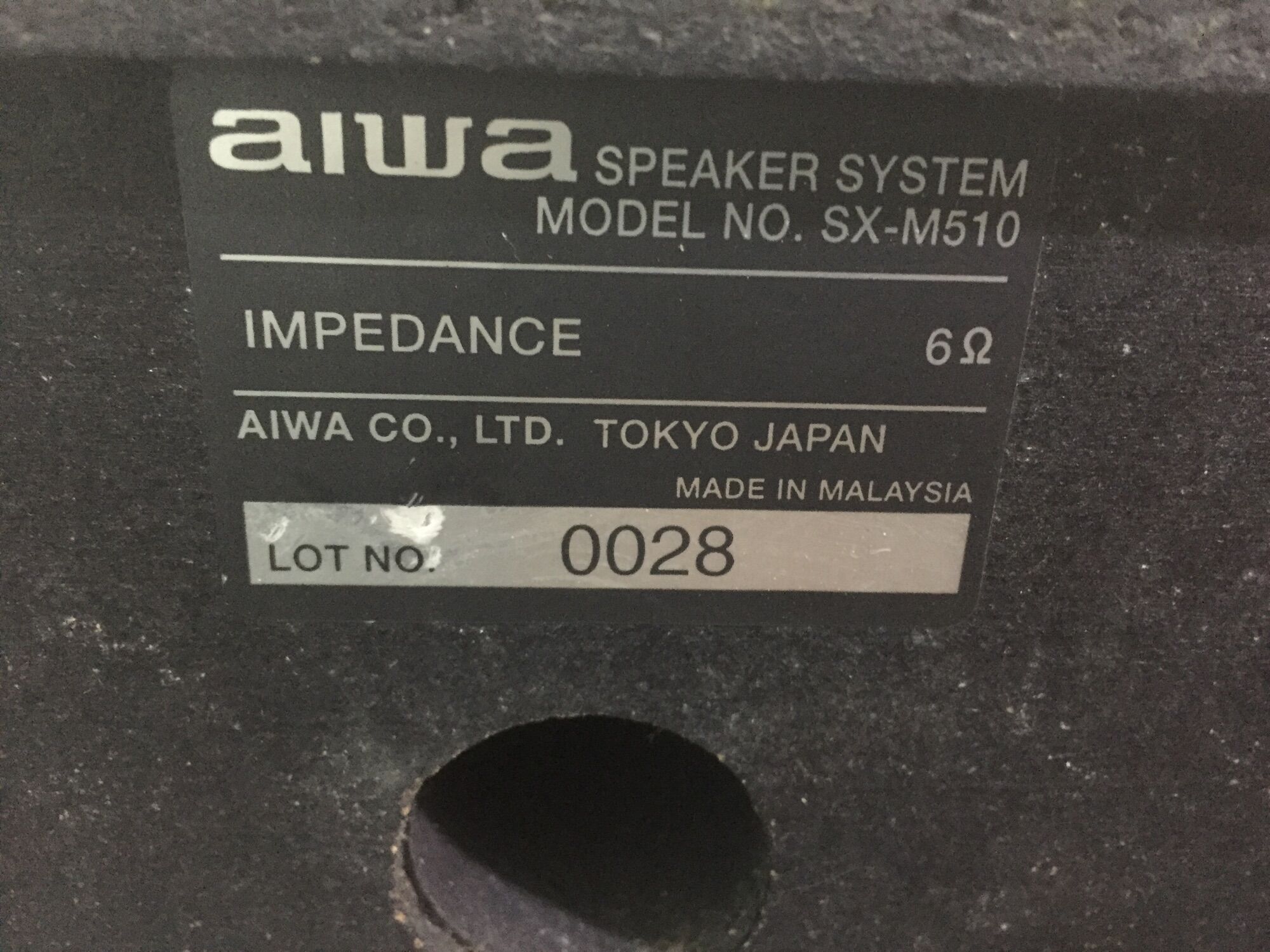 Loa Aiwa md510