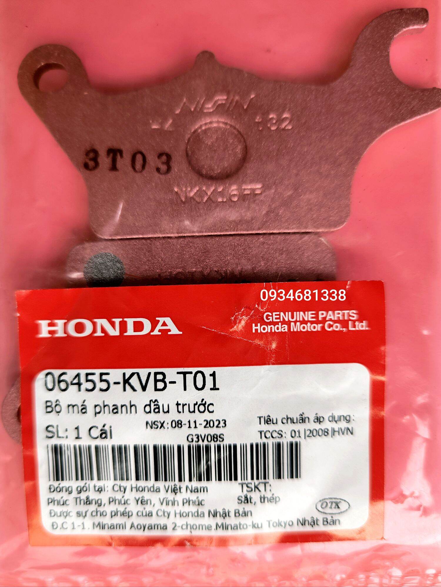 Bố thắng Honda 125 Airblade Lead Vision Vario Click