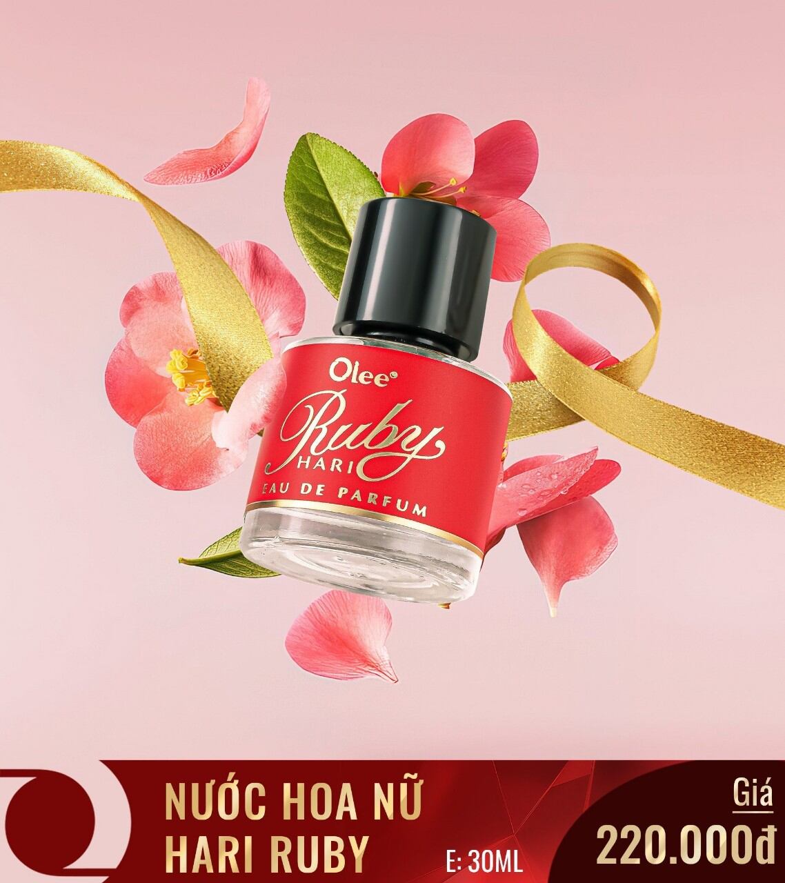 Kem sạch mỹ ngân.nước hoa nữ hari ruby lưu hương 8 tiếng