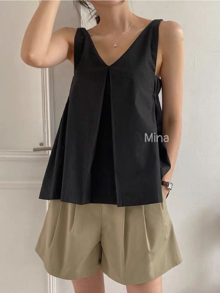 ✅ÁO CỔ V ĐƠN GIẢN DỄ MẶC NHA NGƯỜI ƠI✅