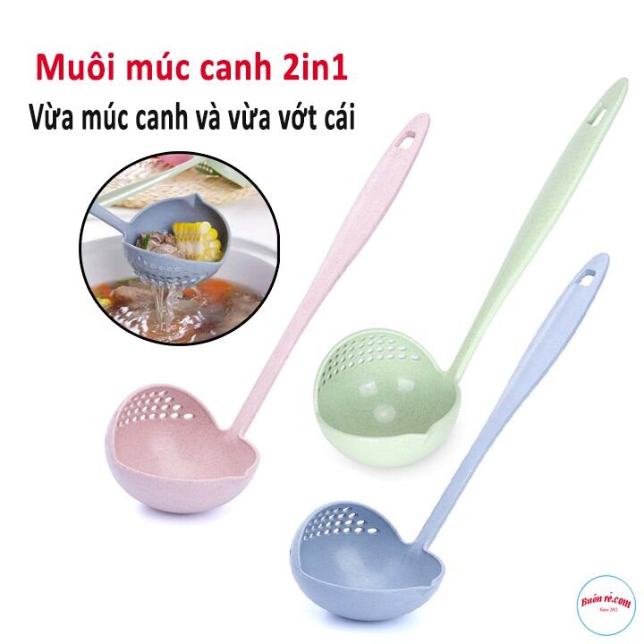 Muỗn múc canh 2 in 1 tiện lợi