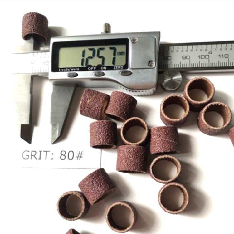 Đầu chà nhám gắn trục 12.7mm grit 80.
