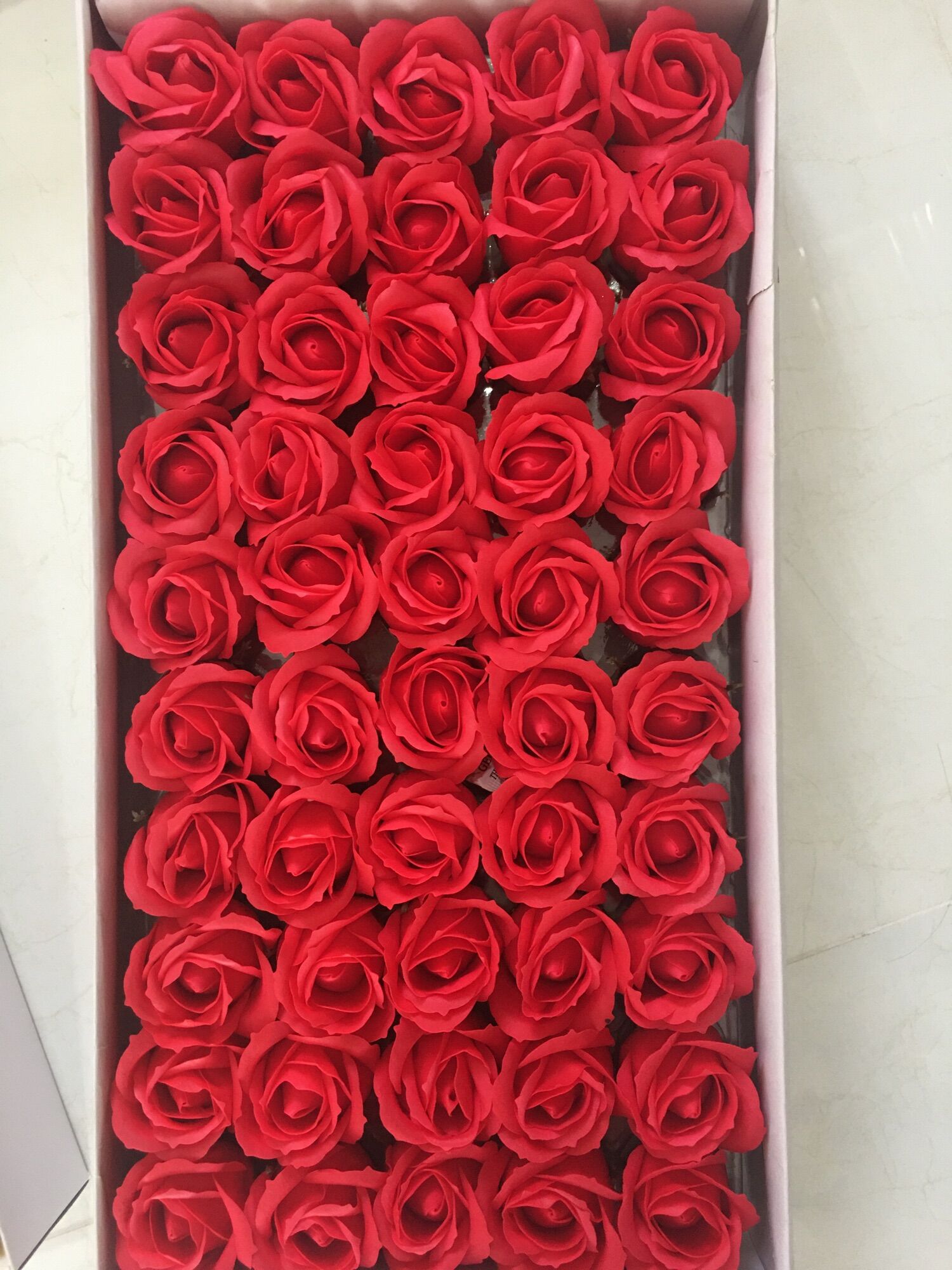 Hoa sáp thơm vĩnh cửu màu đỏ