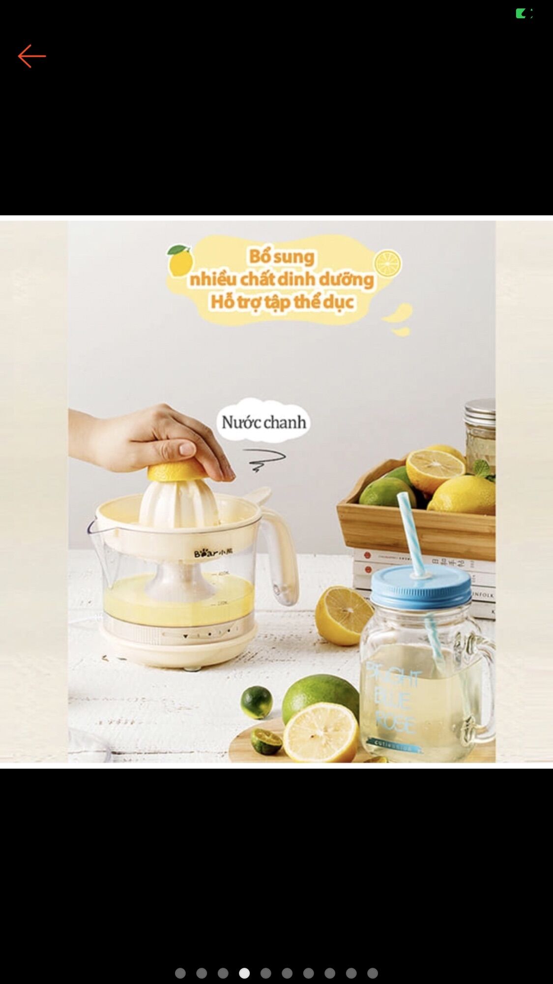 Máy vắt cam chính hãng Bear