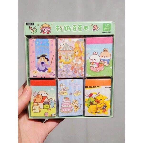 Sticker quyển 38 tờ chibi dễ thương