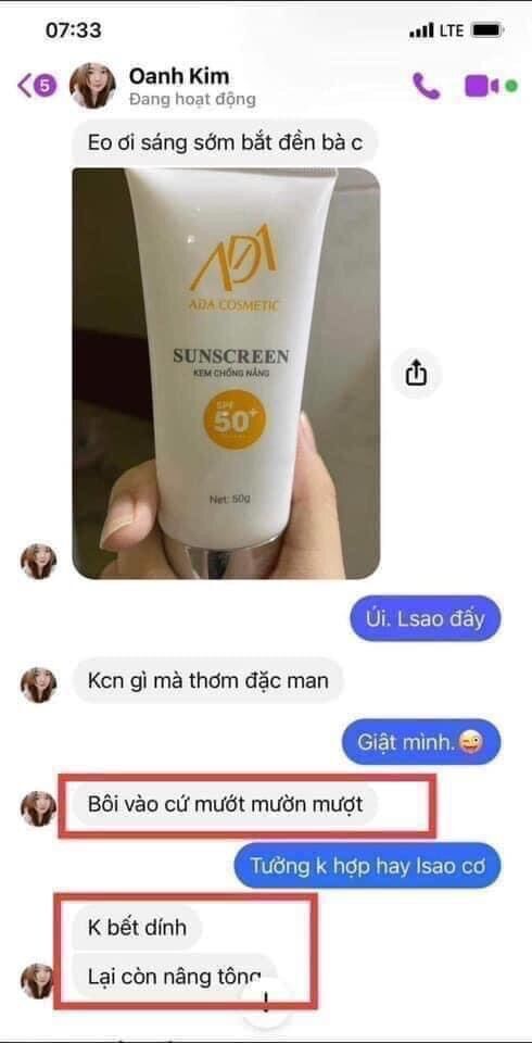 Kem Chống Nắng Vật Lý ADA group