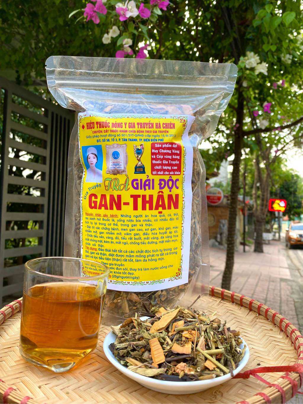 Trà giải độ.c ga.n thận -trà thơm ngon dễ uống.dùng cho mọi lứa tuổi,- tây bắc food 27