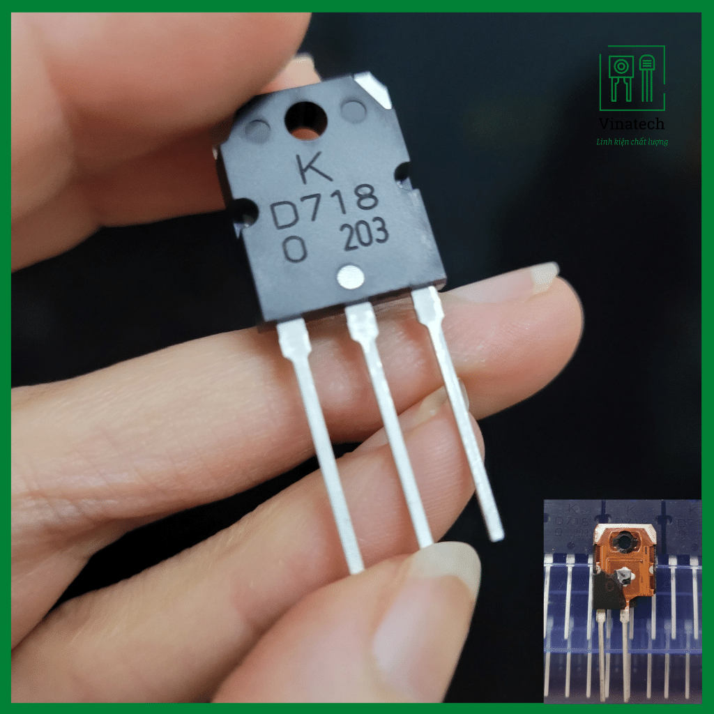 Combo 10 sò b688 d718 transistor hãng kec lưng đồng chất lượng