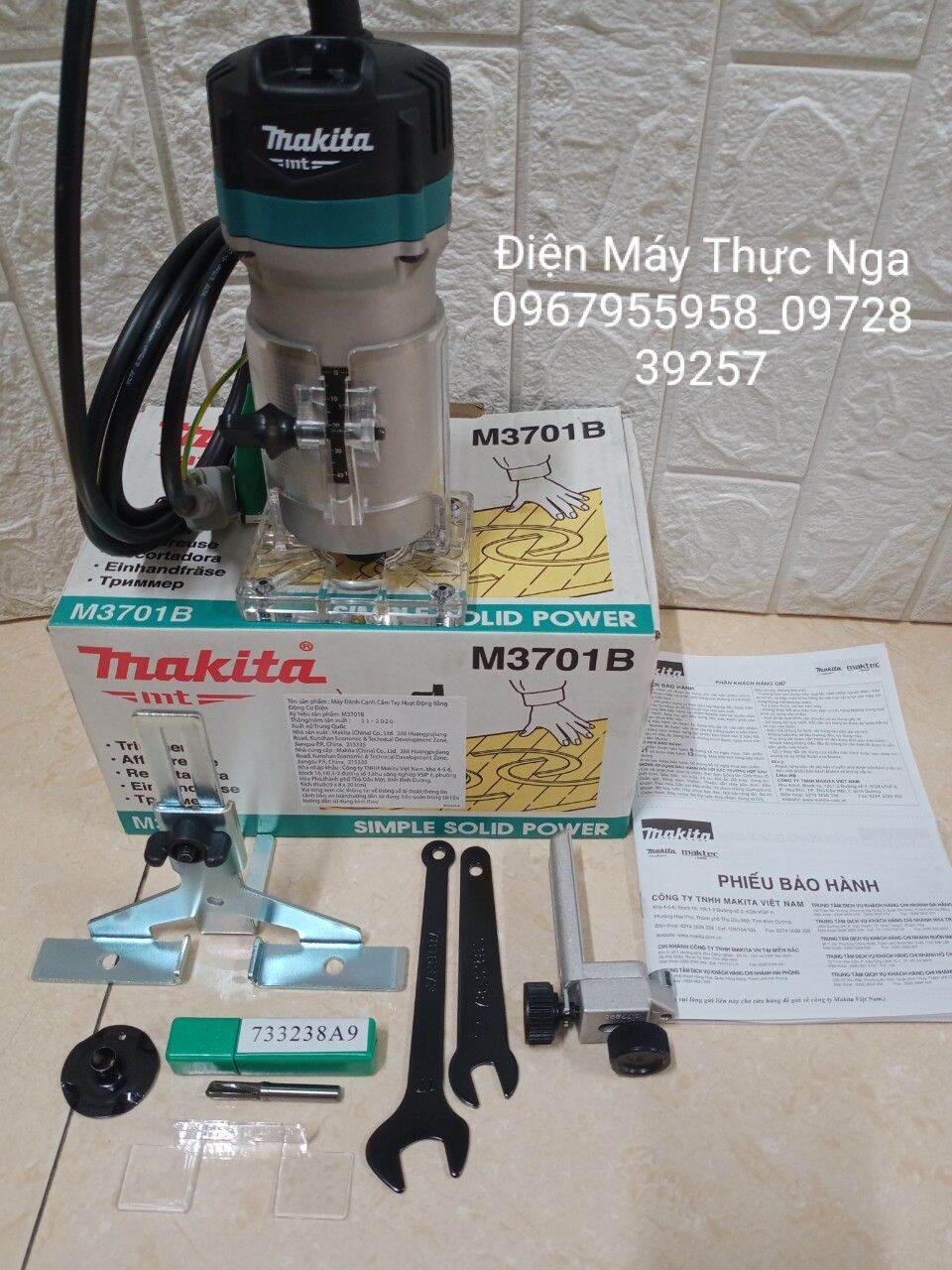 Máy soi mộng gỗ cốt 6ly .❎Máy Soi MAKITA MT M3701B 530W - Máy Soi Gỗ Đánh Cạnh 530W là dòng máy soi gỗ cầm tay được dùng để soi cạnh viền, mài góc, cắt xén ... là dòng máy thích hợp để gia công, làm khuôn mẫu. Máy được sản xuất bởi Makita - thương hiệu sả