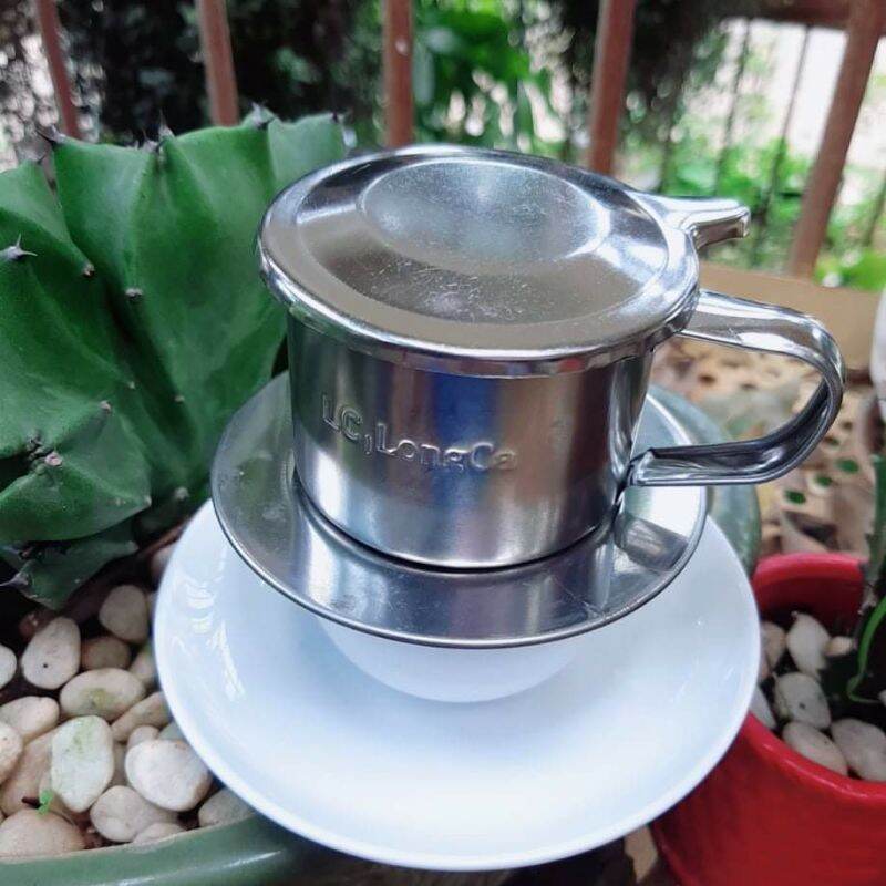 Long Cam Stainless Steel Cafe Filter No. 8 (2 Cups)