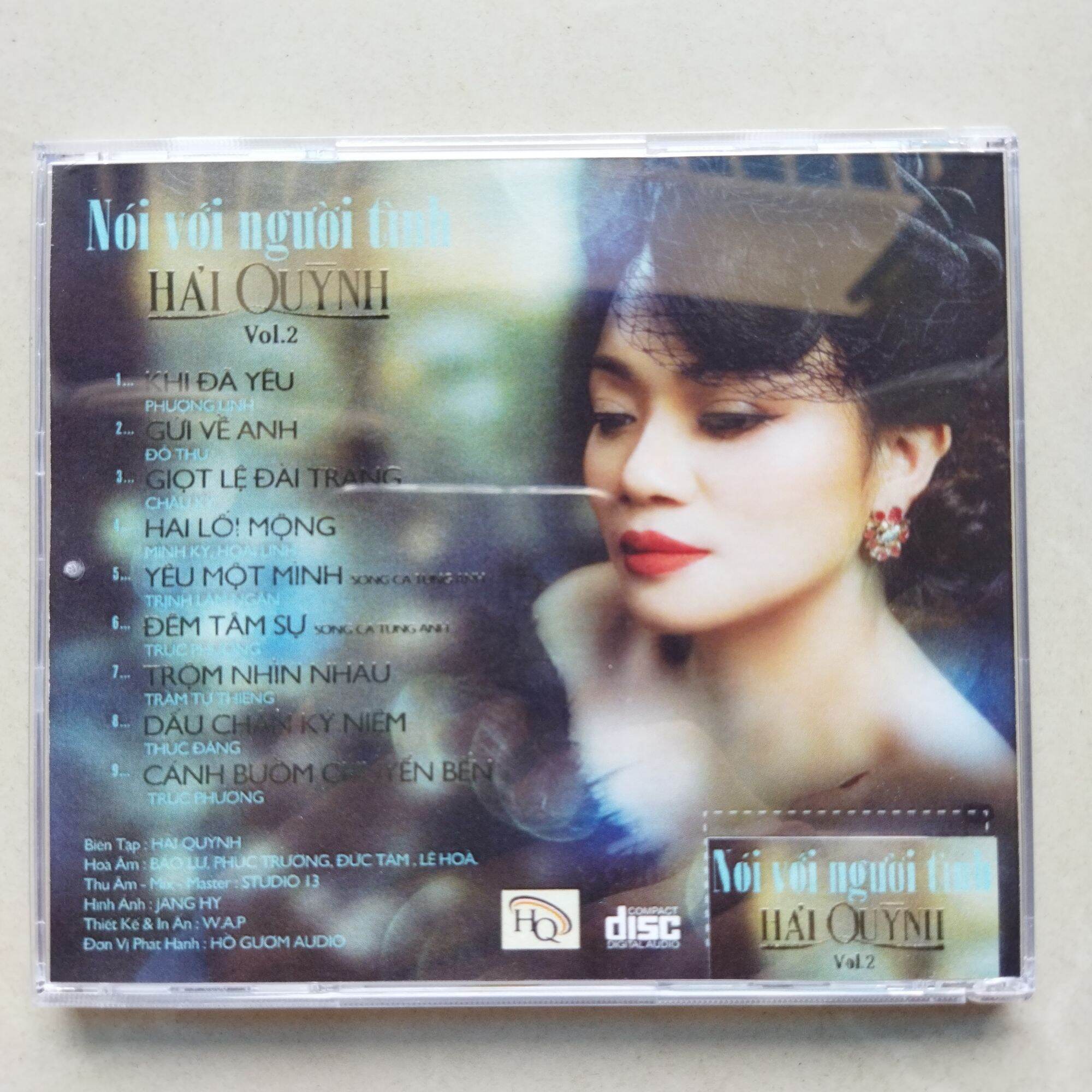Bộ 2 cd Hải Quỳnh phono