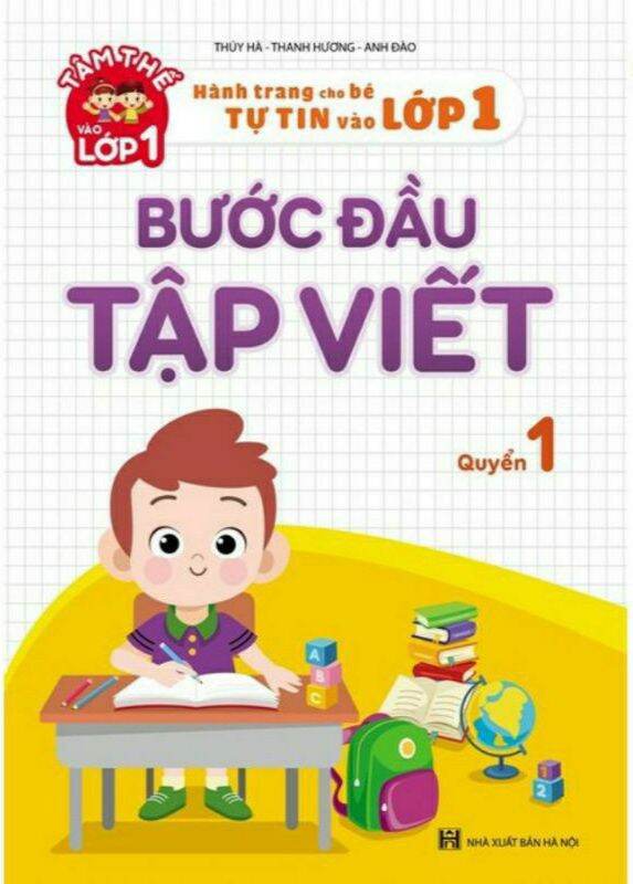 Combo 2 vở BƯỚC ĐẦU TẬP VIẾT cho bé