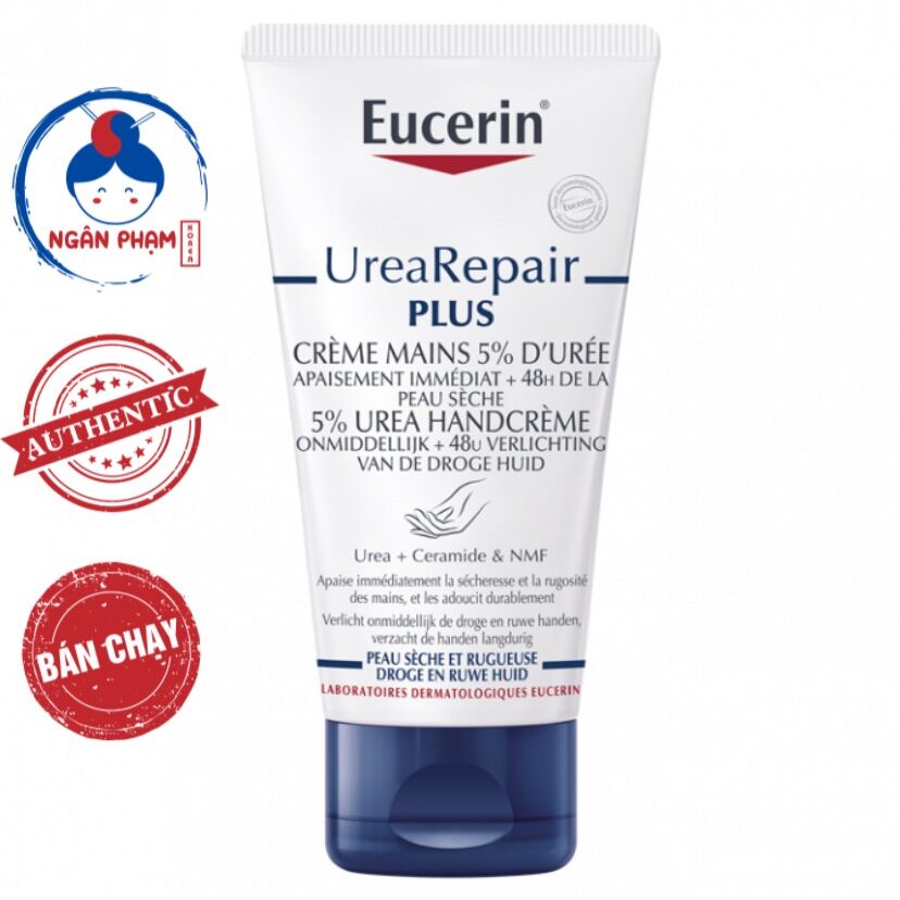 [Bill Pháp] Kem Dưỡng Da Tay, Da Chân Eucerin