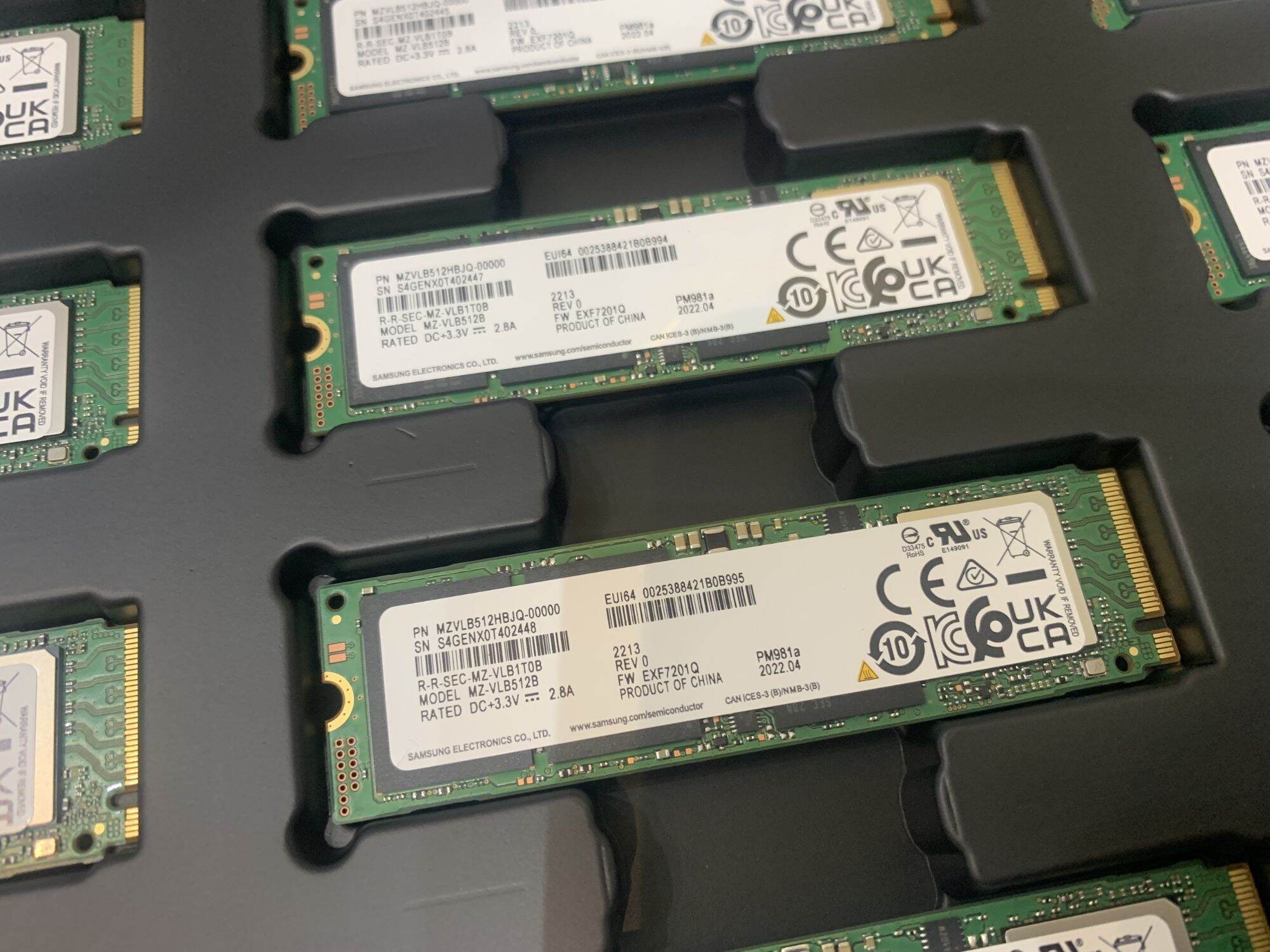Ổ cứng SSD M2 PCIe 2280 Samsung PM981a 256GB NVMe - bảo hành 36 tháng tại Shopbig1990. 