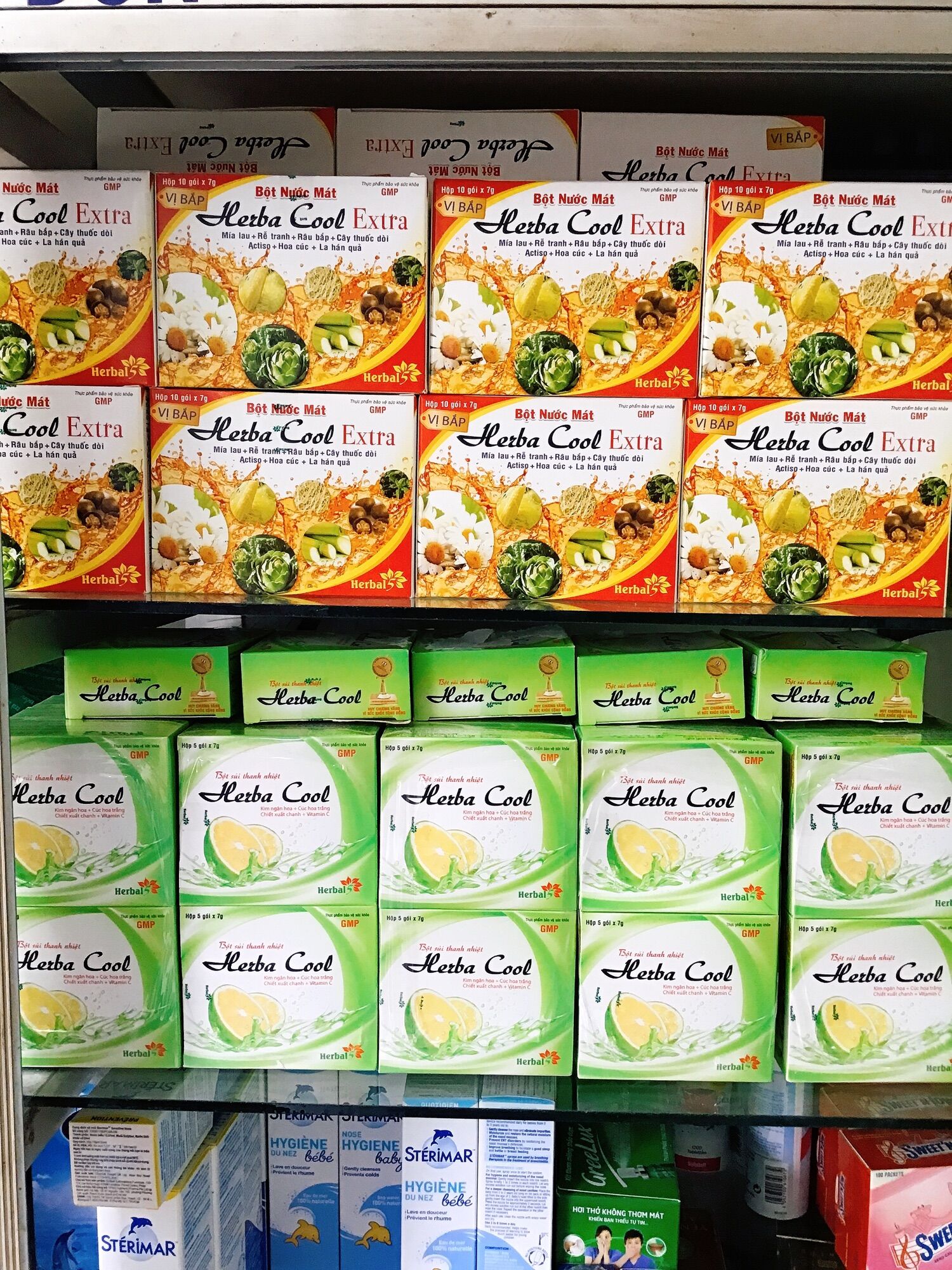 Bột sủi thanh nhiệt HERBA COOL