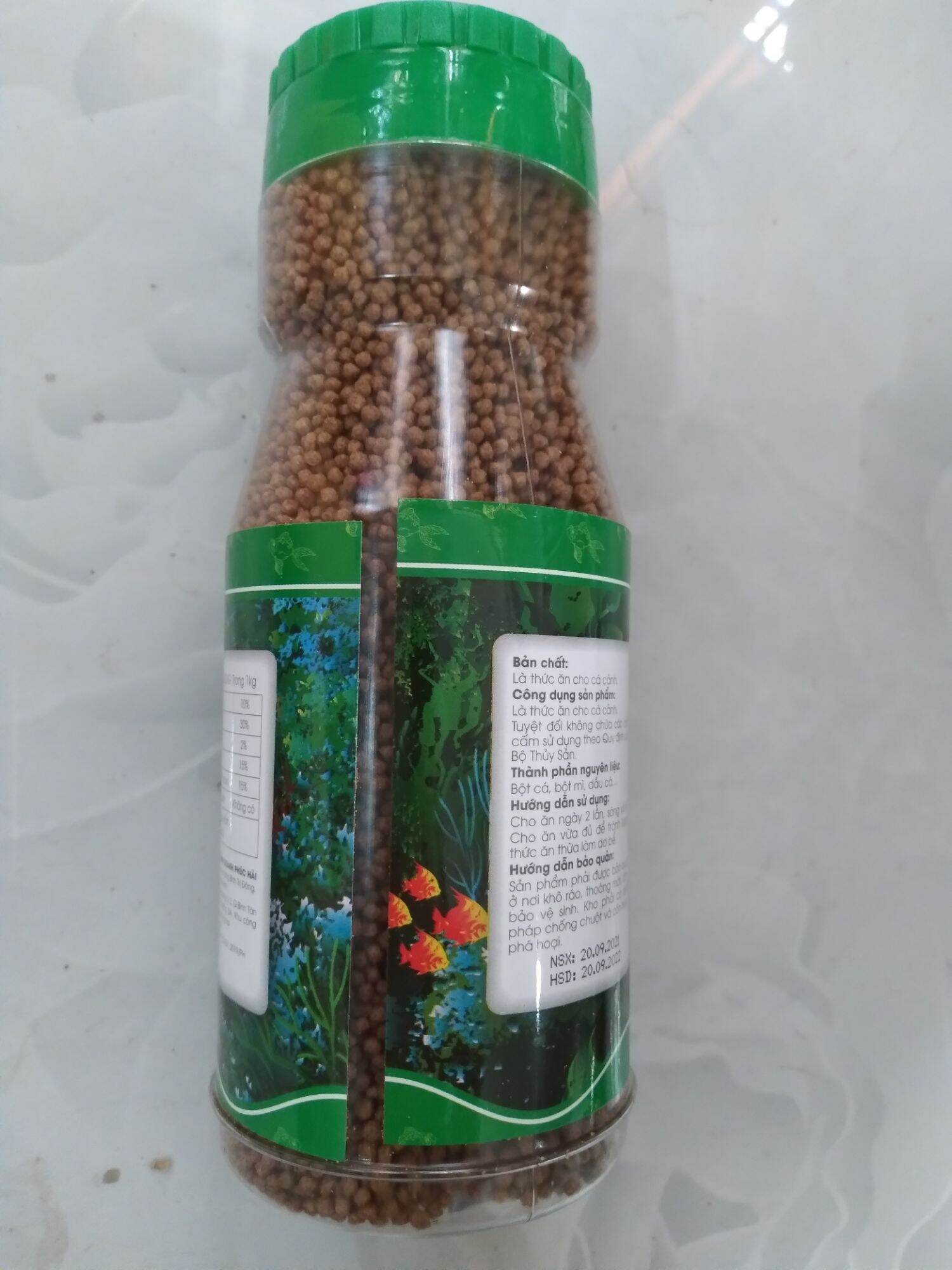 Thức ăn cá kiểng Shanghai ( loại hạt 180g)