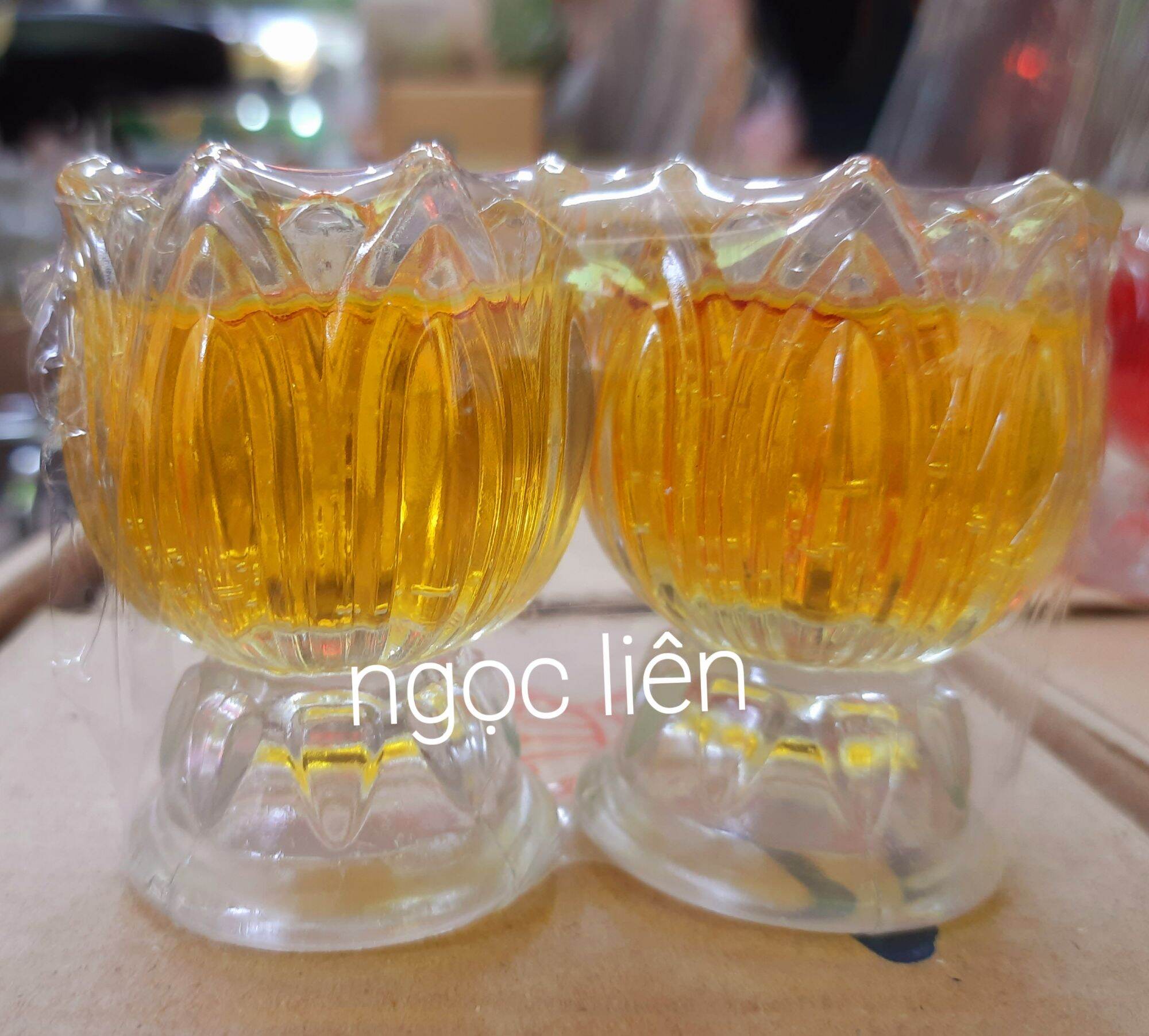 Đèn  cầy  ly  sen 03