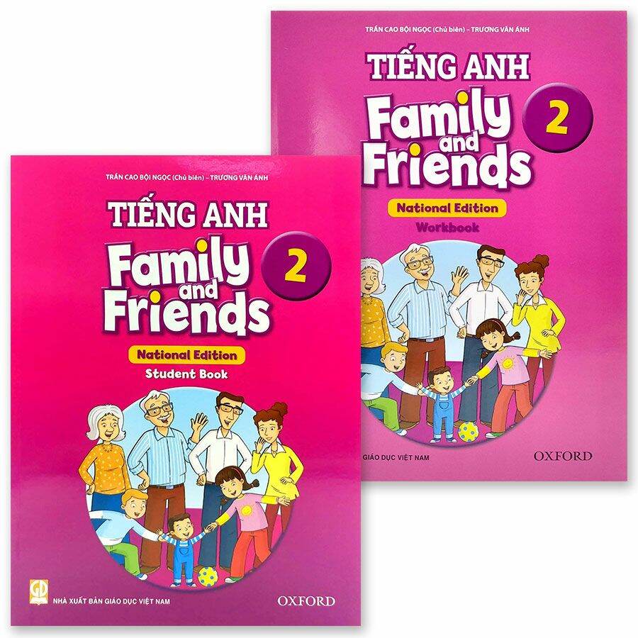 Bộ Tiếng anh family and Friends 2