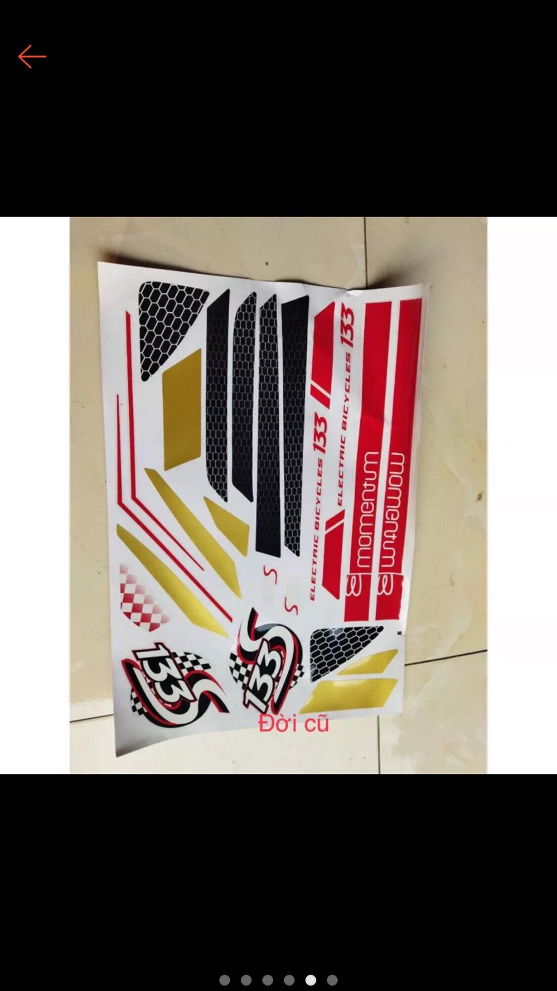 tem xe điện , tem xe đạp điện , tem xe điện 133S
