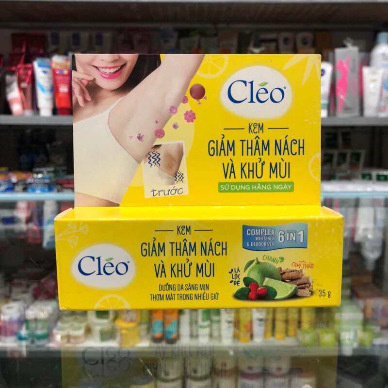 Kem khử mùi nách giảm thâm Cleo 35g