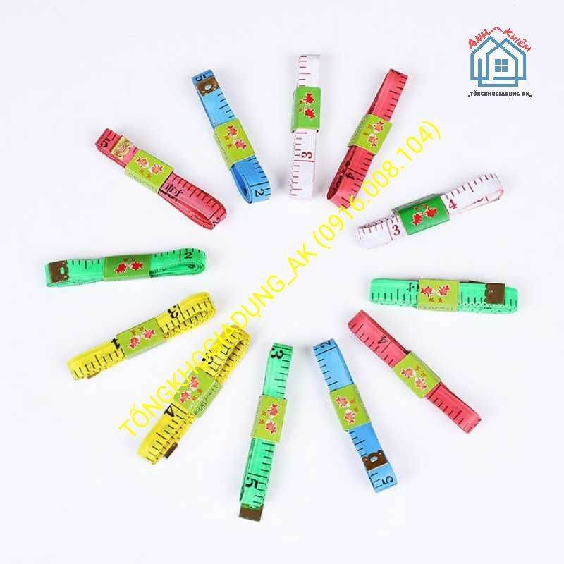 Thước dây, thước thợ may 1.5 m ( đầu bọc đồng loại xịn)