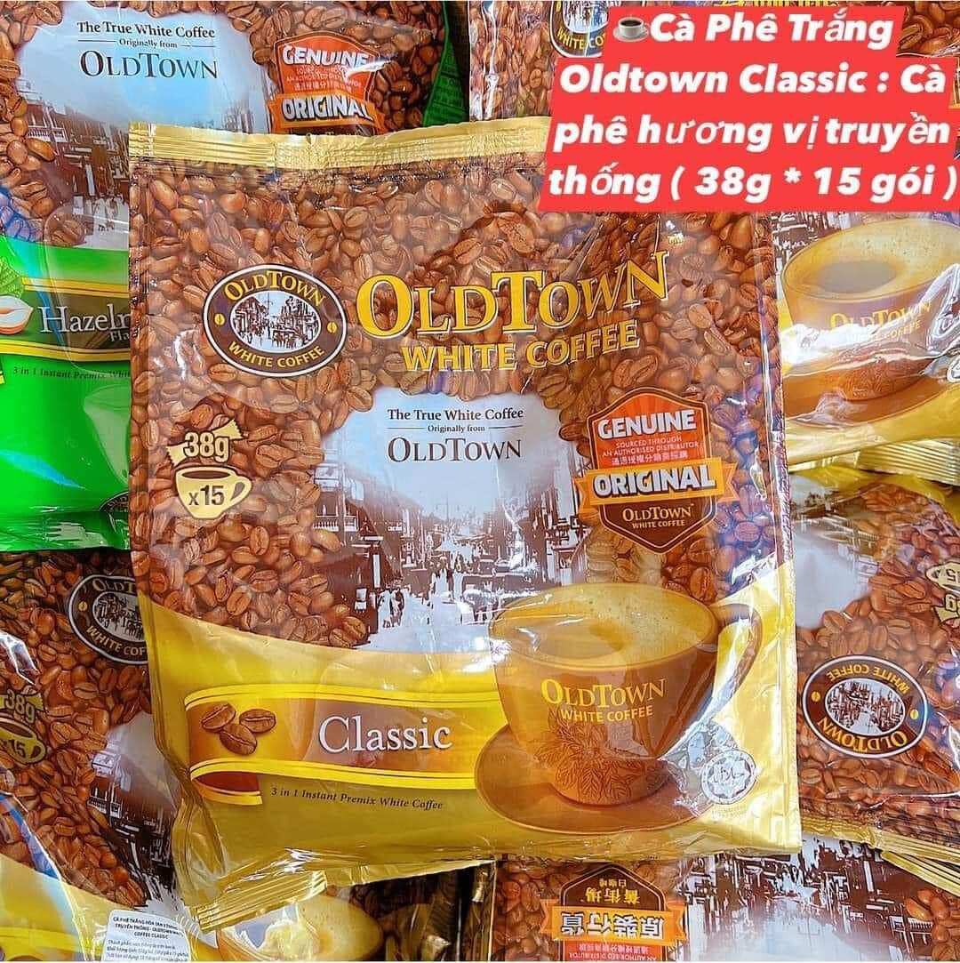 15 gói lẻ Cà phê oldtown classic mới Malaysia