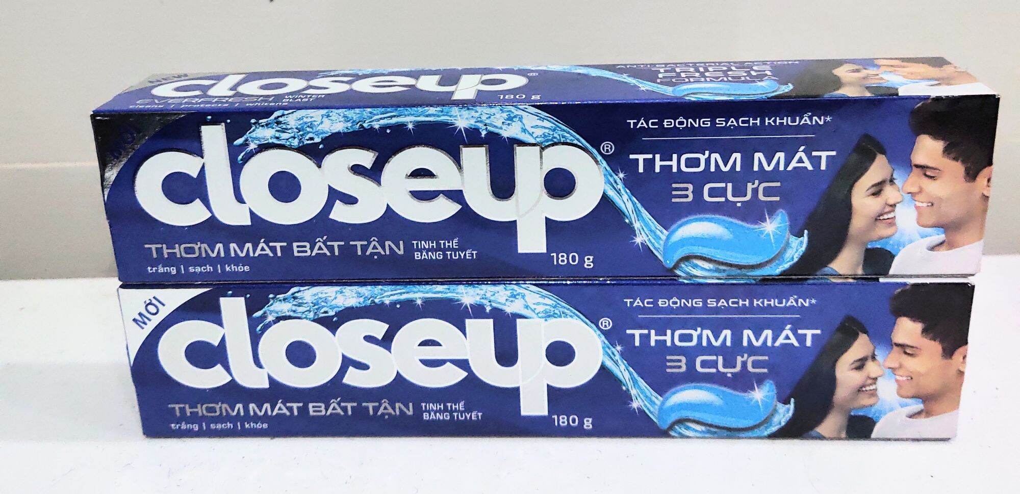 Combo 2 cây kem đánh răng closeup lộc đề 230g / 180g