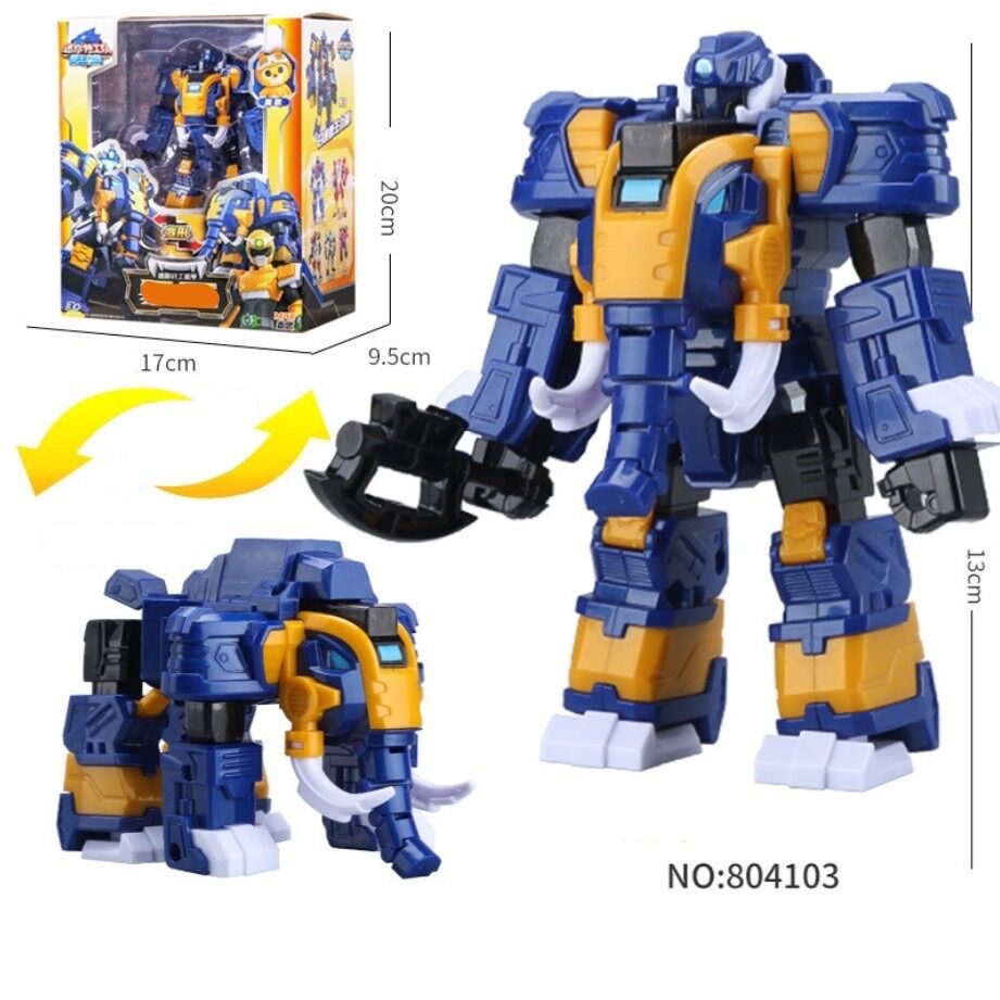 Biệt đội siêu nhân nhí -chiến binh thú mini - voi