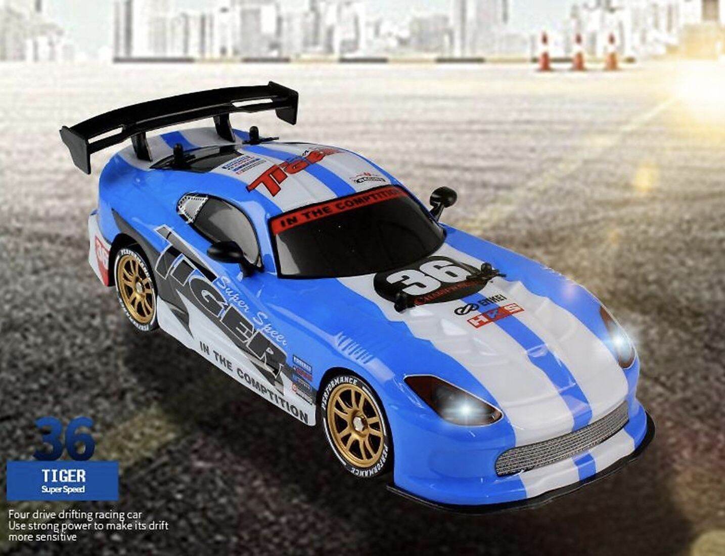 Xe Drift Điều Khiển Từ Xa - 2.4GHz 2 Cầu Tốc Độ Cao