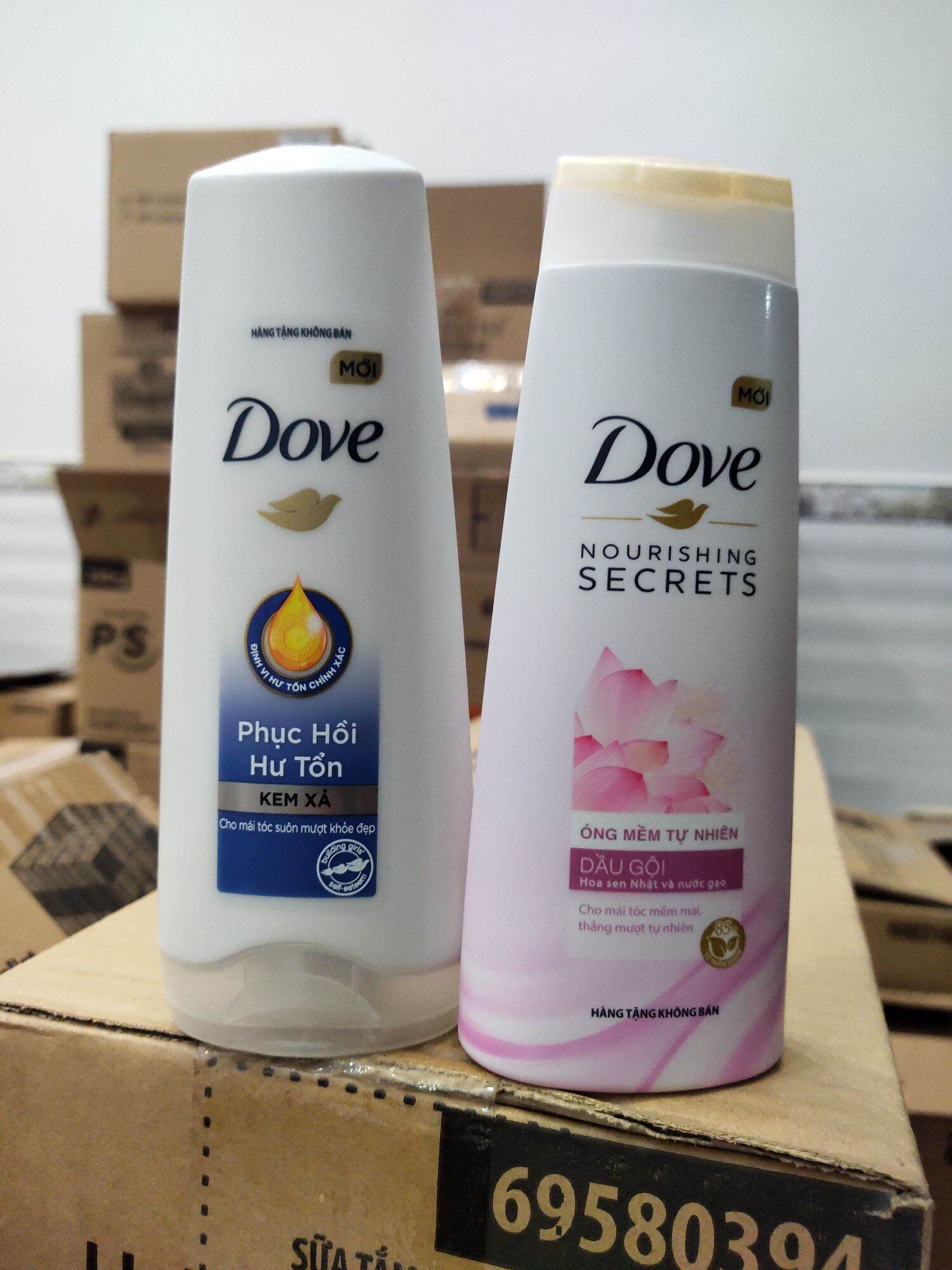 Dầu gội, xả DoVe 140g (hàng khuyến mãi)