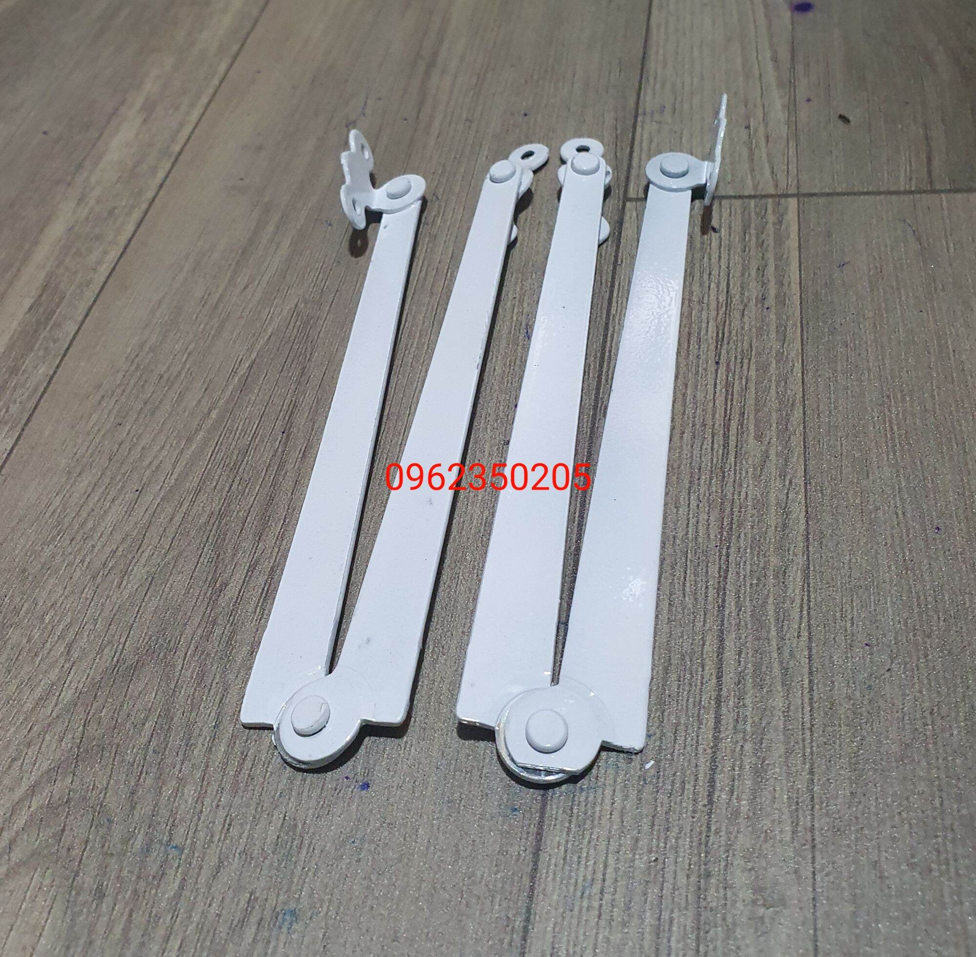 [HCM]Một Cặp Chống Sắt Cửa Sổ Bật Màu Trắng Sữa.