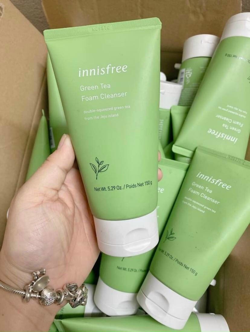 Sữa rửa mặt trà xanh Innisfree Mẫu Mới 150ml