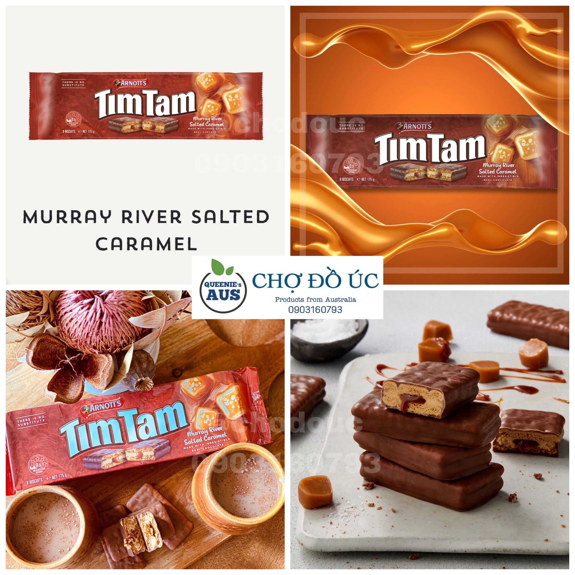 Bánh quy phủ chocolate TimTam 🍫 nhập Úc 🇦🇺