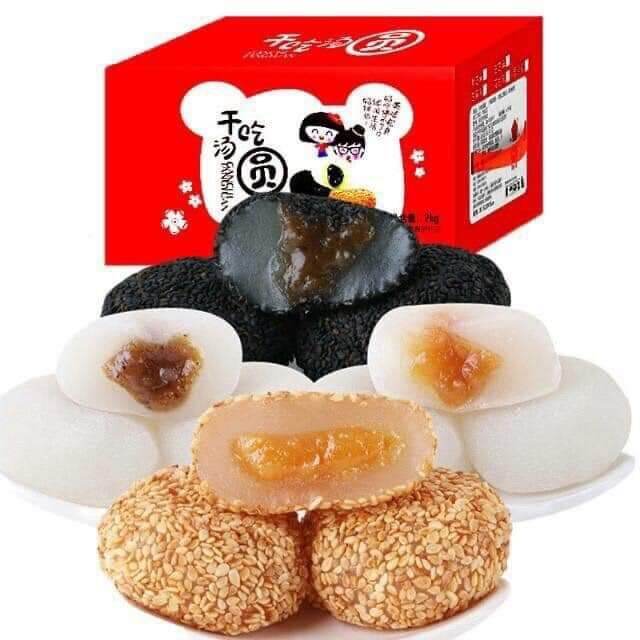 1 thùng bánh mochi 2kg mix 4 vị