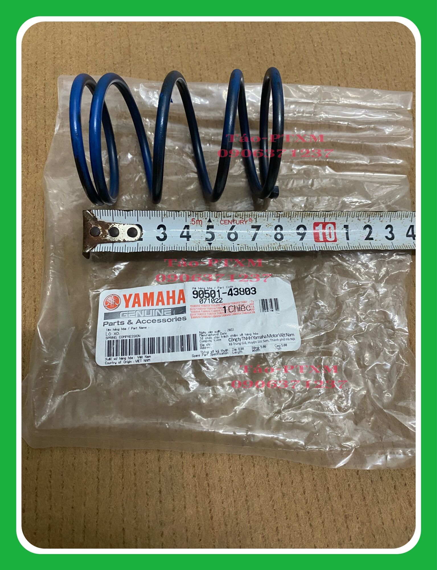 Lò xo trụ xe nouvo 1/2/3- mio zin