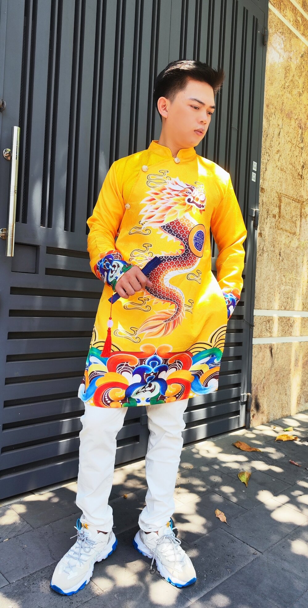 áo dài cách tân nam