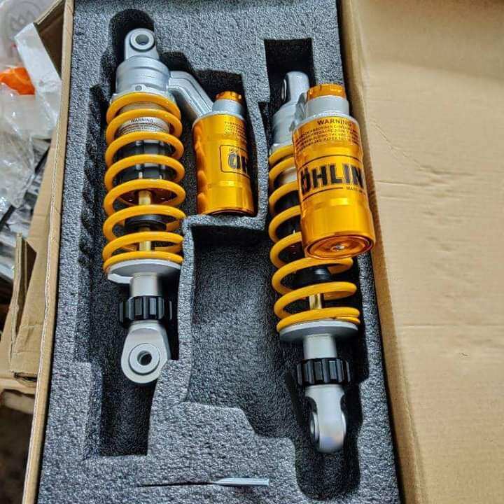 Cặp phuộc onlin ti vàng tăng chỉnh 280mm cho sirius. jupiter...