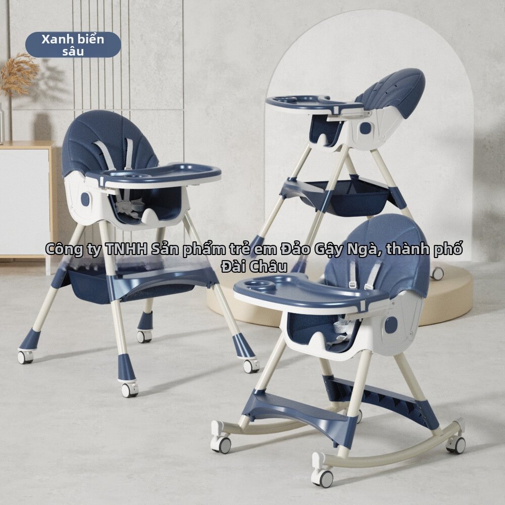 SHANNAIER | Ghế Ăn Dặm Đa Năng Gấp Gọn Tiện Lợi Cho Bé