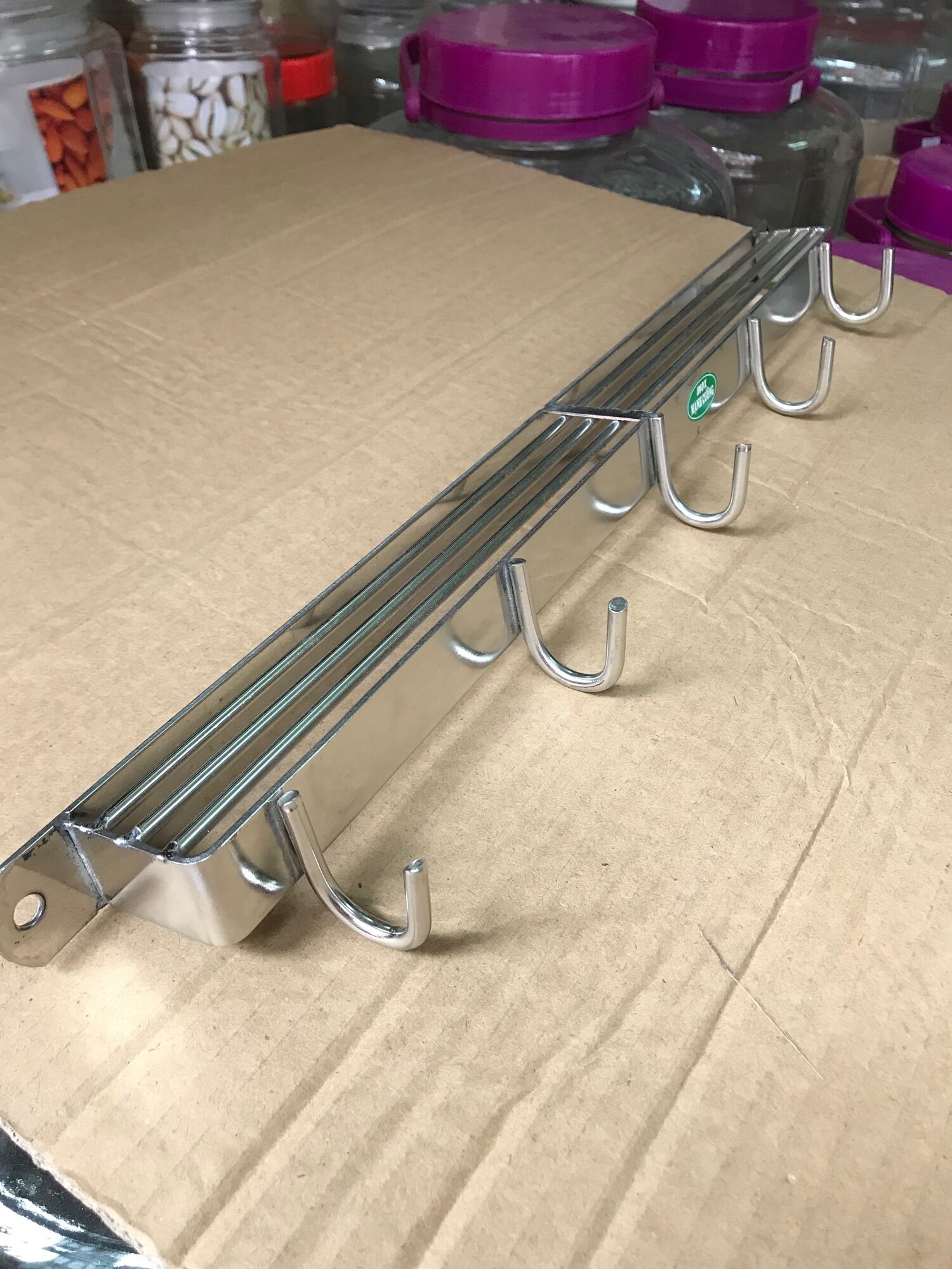 Giá Cài Dao ( Có Móc Treo ) Inox Loại Dầy